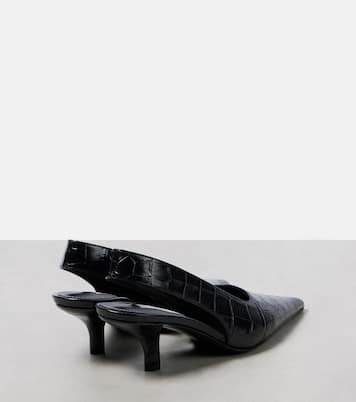 Slingback-Pumps aus Leder | Toteme