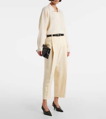 Slingback-Pumps aus Leder | Toteme