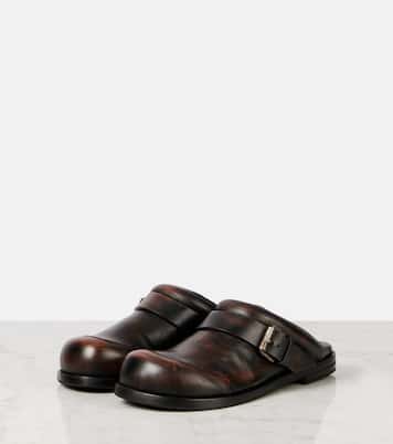 Slippers aus Leder | Acne Studios