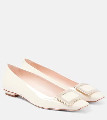 Belle Vivier 25 patent leather ballet flats | Roger Vivier