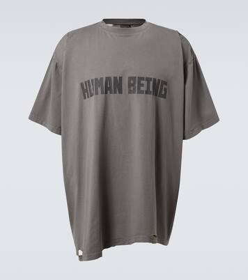 Bedruckte T-Shirt aus Baumwolle | Balenciaga
