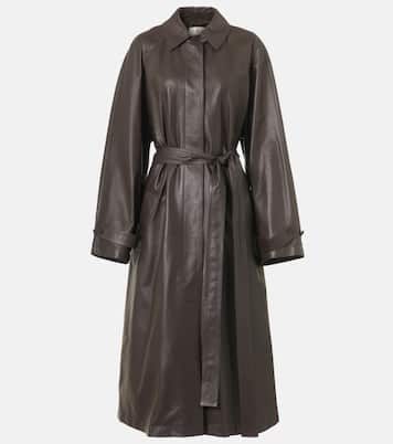 Mantel Ryota aus Leder | The Row