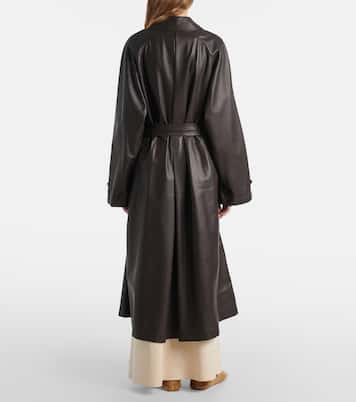 Mantel Ryota aus Leder | The Row