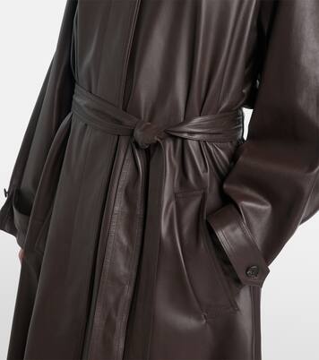 Mantel Ryota aus Leder | The Row