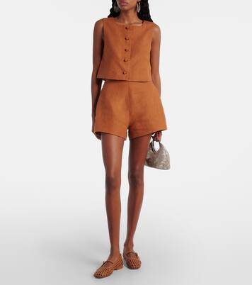 Perri linen shorts | Posse