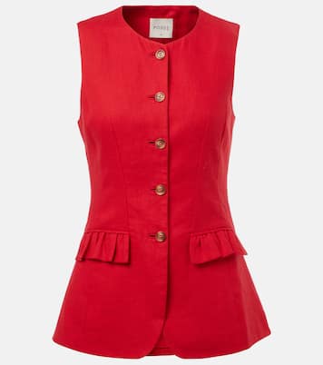 Matilda linen vest | Posse