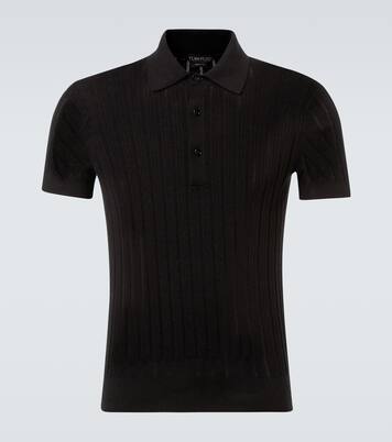 Poloshirt aus Baumwolle und Seide | Tom Ford