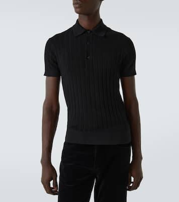 Poloshirt aus Baumwolle und Seide | Tom Ford