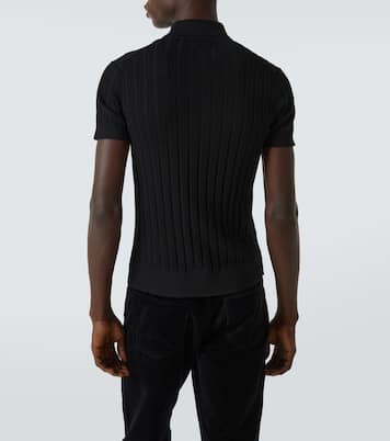 Poloshirt aus Baumwolle und Seide | Tom Ford