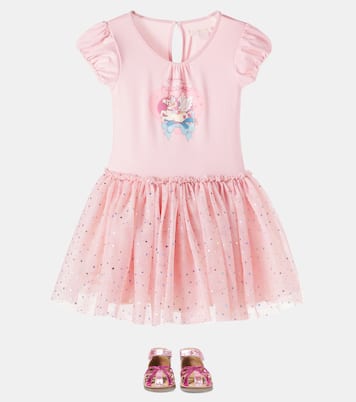 Kleid Ada Fairy Ballerina aus Jersey mit Tüll | Konges Sløjd