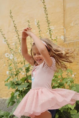 Kleid Ada Fairy Ballerina aus Jersey mit Tüll | Konges Sløjd