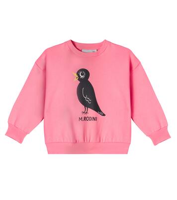 Blackbird cotton jersey sweatshirt | Mini Rodini