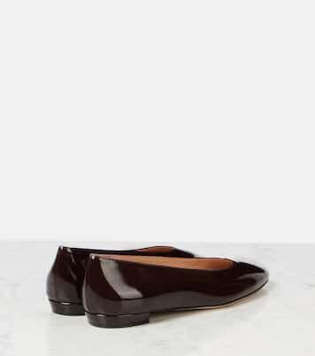Amelia patent leather ballet flats | Gianvito Rossi