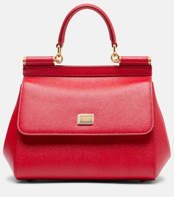 Sicily Small leather tote bag | Dolce&Gabbana