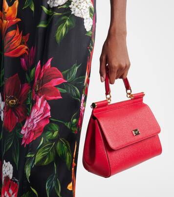 Sicily Small leather tote bag | Dolce&Gabbana
