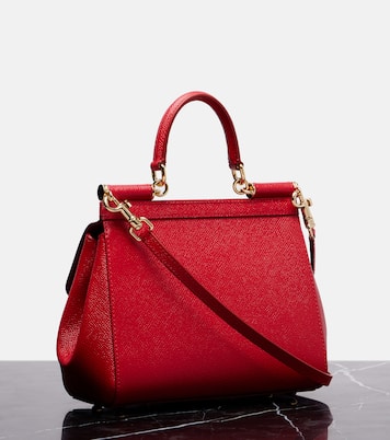 Sicily Small leather tote bag | Dolce&Gabbana