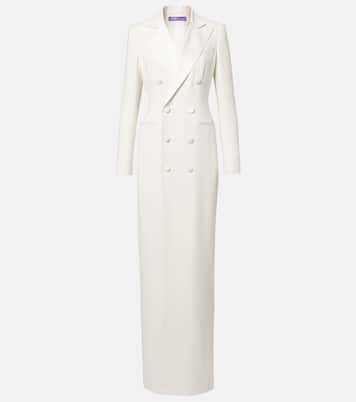 Vestido de fiesta Kristian de cady de seda | Ralph Lauren Collection