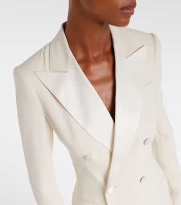 Vestido de fiesta Kristian de cady de seda | Ralph Lauren Collection