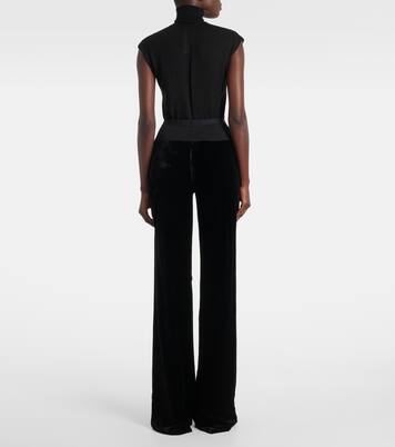 Weite Hose Bias aus Cady-Crêpe | Rick Owens