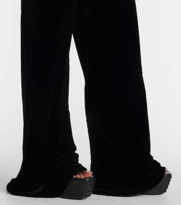 Weite Hose Bias aus Cady-Crêpe | Rick Owens