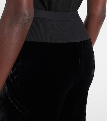 Weite Hose Bias aus Cady-Crêpe | Rick Owens