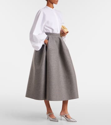 Salones Bing 65 de piel metalizada y malla | Jimmy Choo