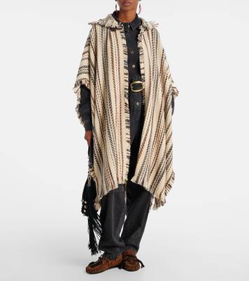 Iseline striped poncho | Marant Etoile