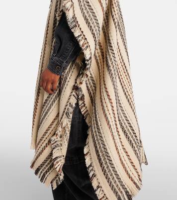Iseline striped poncho | Marant Etoile
