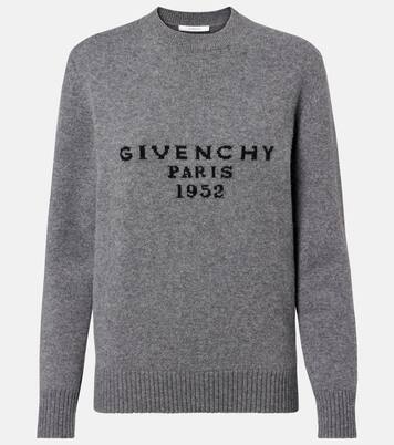 Pull en laine et cachemire à logo | Givenchy