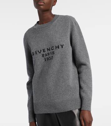 Pull en laine et cachemire à logo | Givenchy