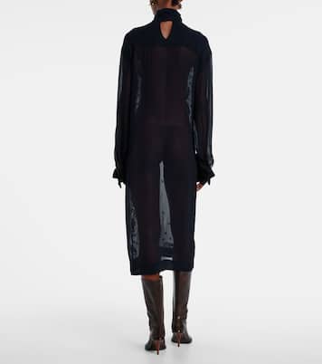 Robe midi à ornements | Dries Van Noten