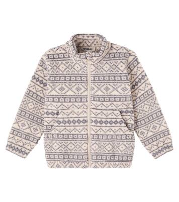 Chaqueta Helge de forro polar en jacquard | Wheat