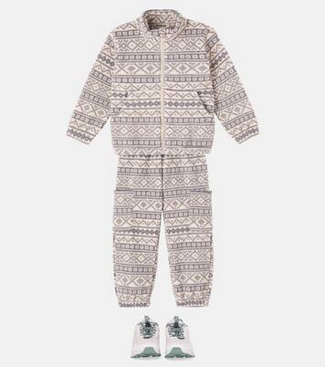 Chaqueta Helge de forro polar en jacquard | Wheat