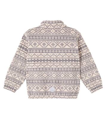 Chaqueta Helge de forro polar en jacquard | Wheat