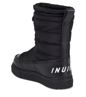 Schneestiefel Mountain High mit Leder | Inuikii Kids