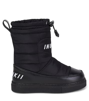 Schneestiefel Mountain High mit Leder | Inuikii Kids