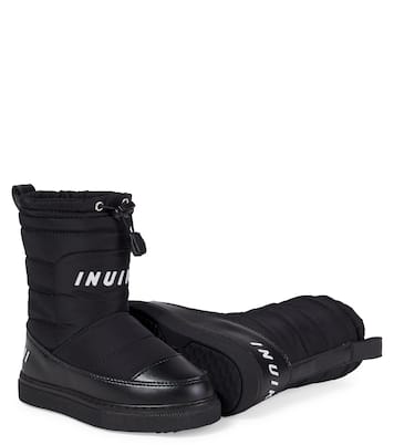 Schneestiefel Mountain High mit Leder | Inuikii Kids