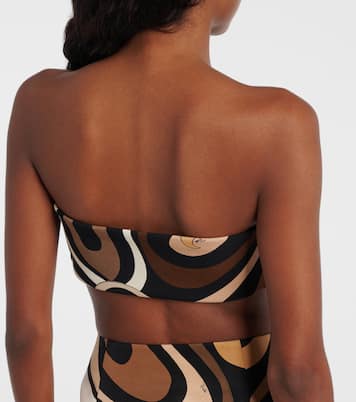 Hawaii针织抹胸式上衣 | Pucci