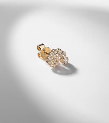 Orecchino Rêve Escargot Petit in oro 18 kt con diamanti | Sophie Bille Brahe