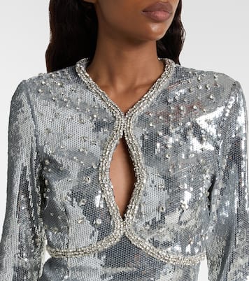 Blythe sequined minidress | Rebecca Vallance