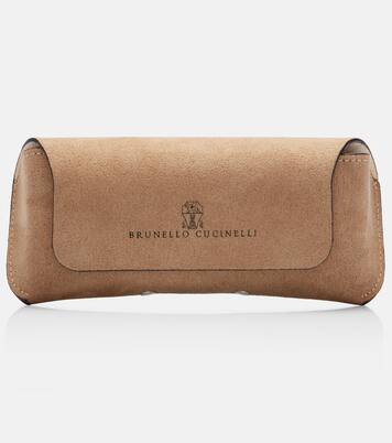 Occhiali da sole rotondi Sartorial Sunset | Brunello Cucinelli