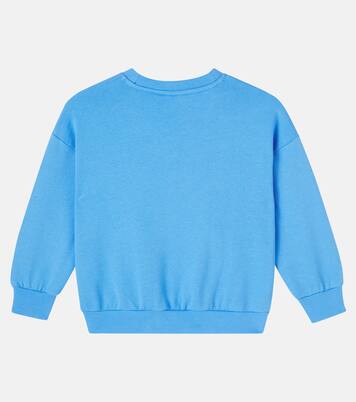 Printed cotton jersey sweatshirt | Mini Rodini