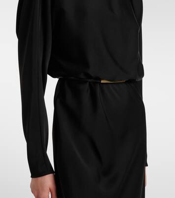 Draped satin gown | Max Mara