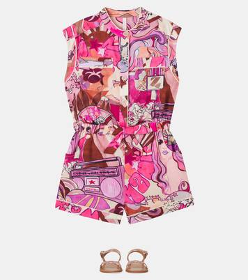 Mono de algodón estampado | Zimmermann Kids