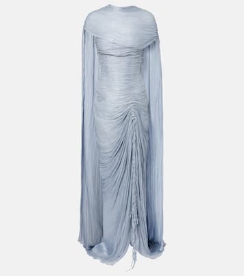 Tatiana pleated corset gown | Marmar Halim