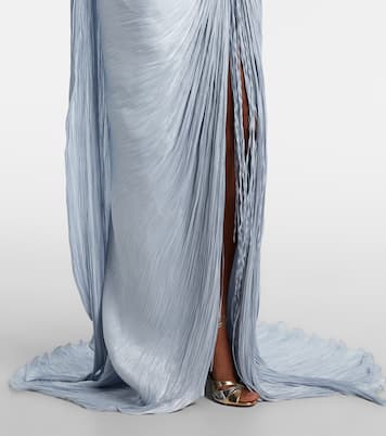 Tatiana pleated corset gown | Marmar Halim