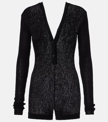 Mono de algodón acanalado | Mugler