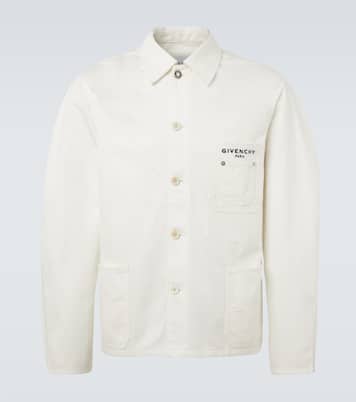 Logo cotton canvas jacket | Givenchy
