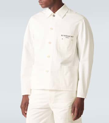 Logo cotton canvas jacket | Givenchy