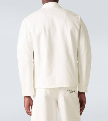 Logo cotton canvas jacket | Givenchy